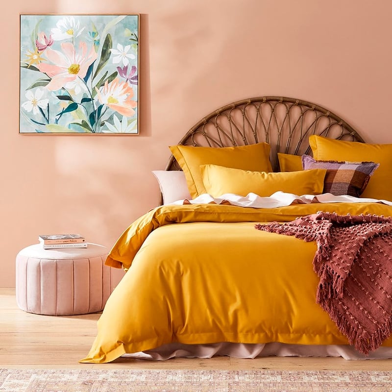 600TC Bamboo Cotton Rattan Pillowcase