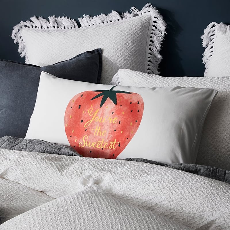 Text Pillowcase You're The Sweetest