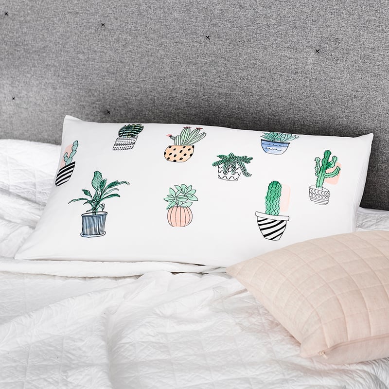 Pot Plants Text Pillowcase