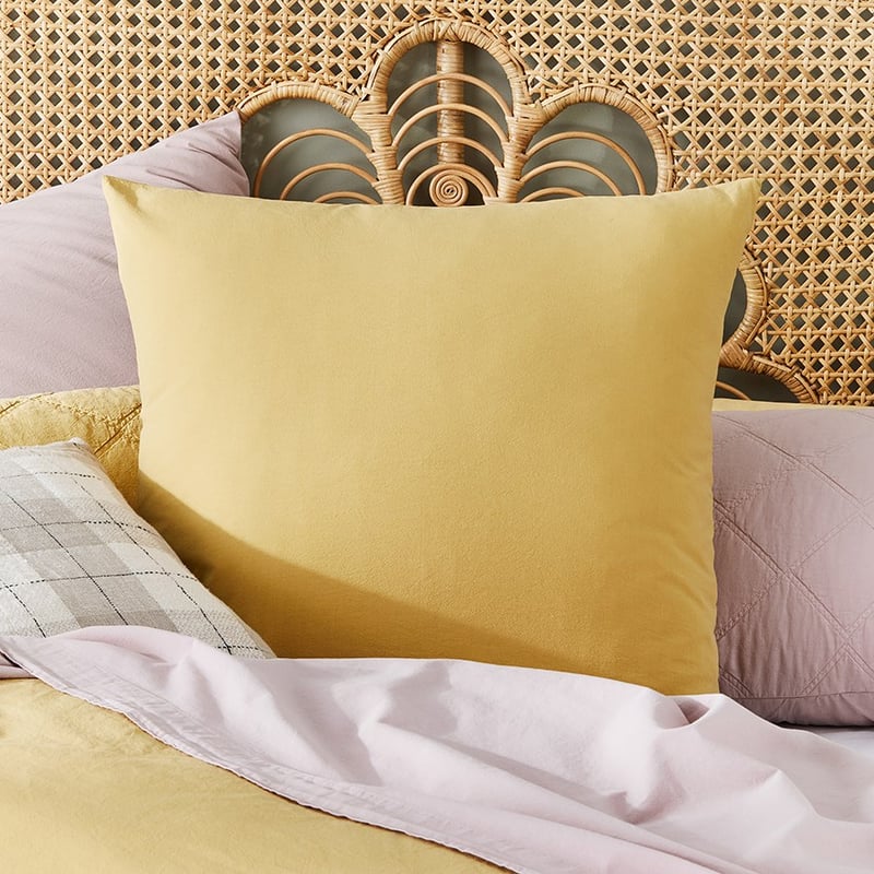 Stonewashed Cotton Flax Pillowcase