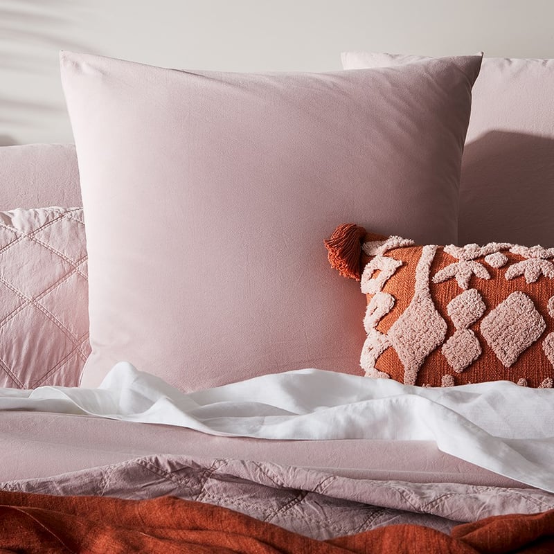 Stonewashed Cotton Violet Pillowcase