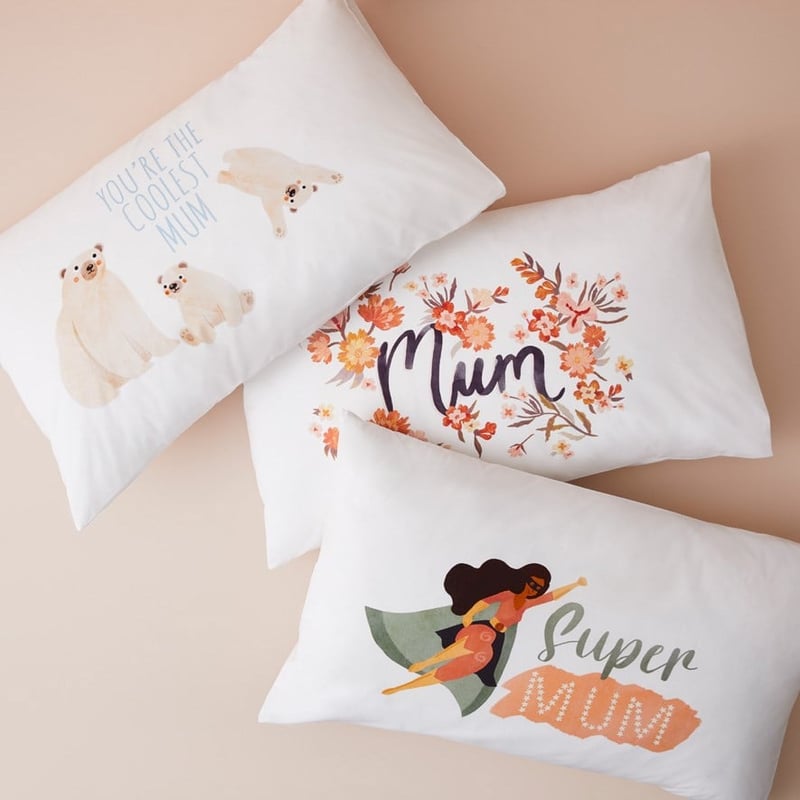 Mum Text Pillowcase