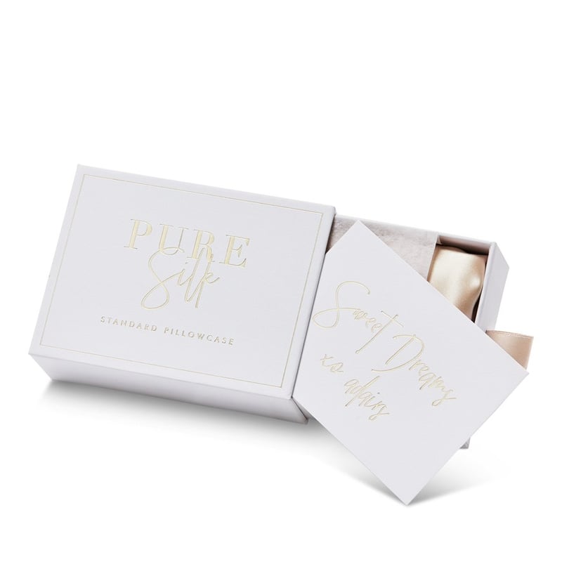 Pure Silk Champagne Pillowcase