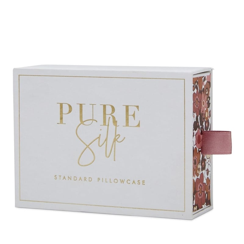 Pure Silk Retro Floral Pillowcase 