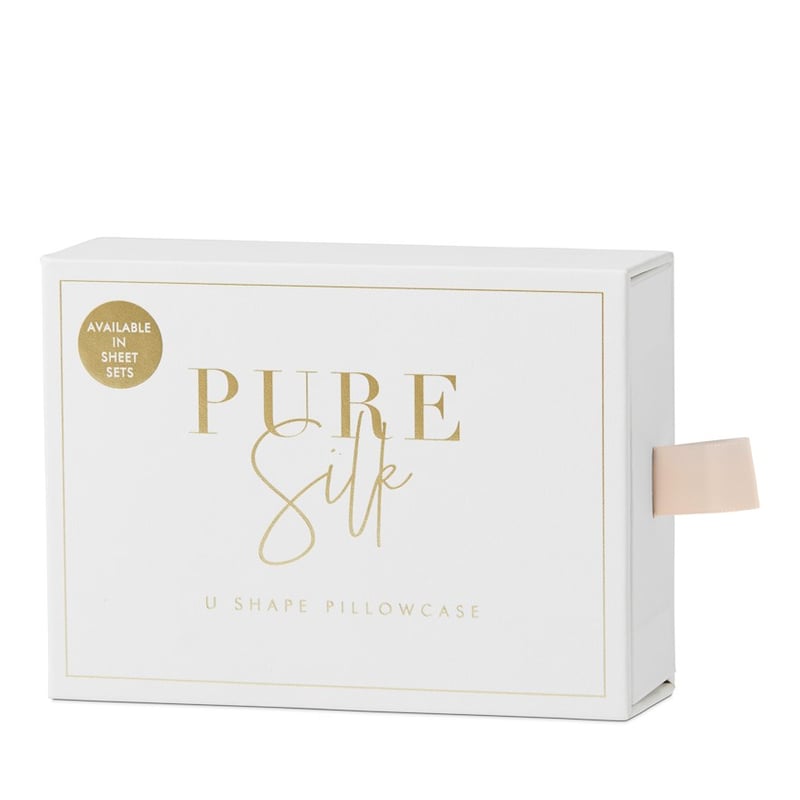 Pure Silk Shell Pink U Shape Pillowcase