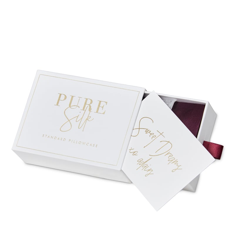 Pure Silk Wine Pillowcase
