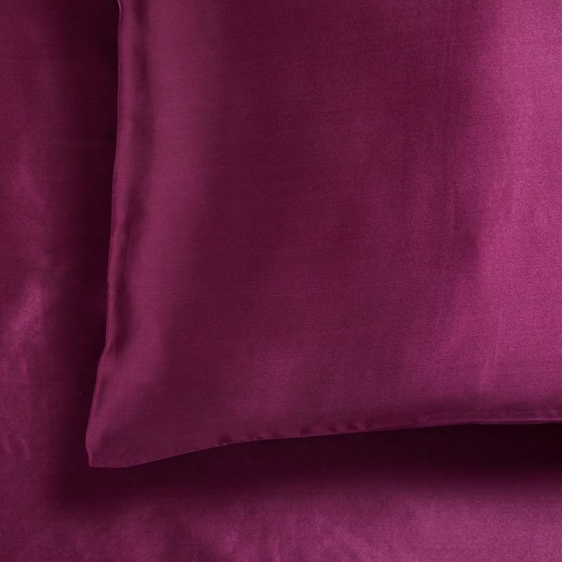 Pure Silk Wine Pillowcase