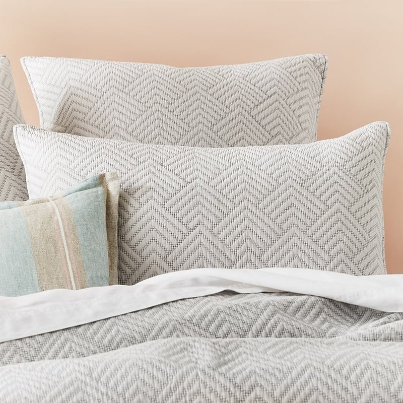 Colvin Silver Blue Pillowcase