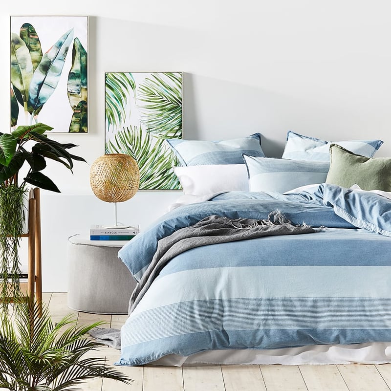 Marina Ocean Stripe Pillowcase