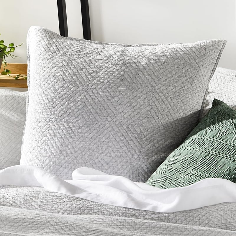 Tommy Silver Blue Pillowcase