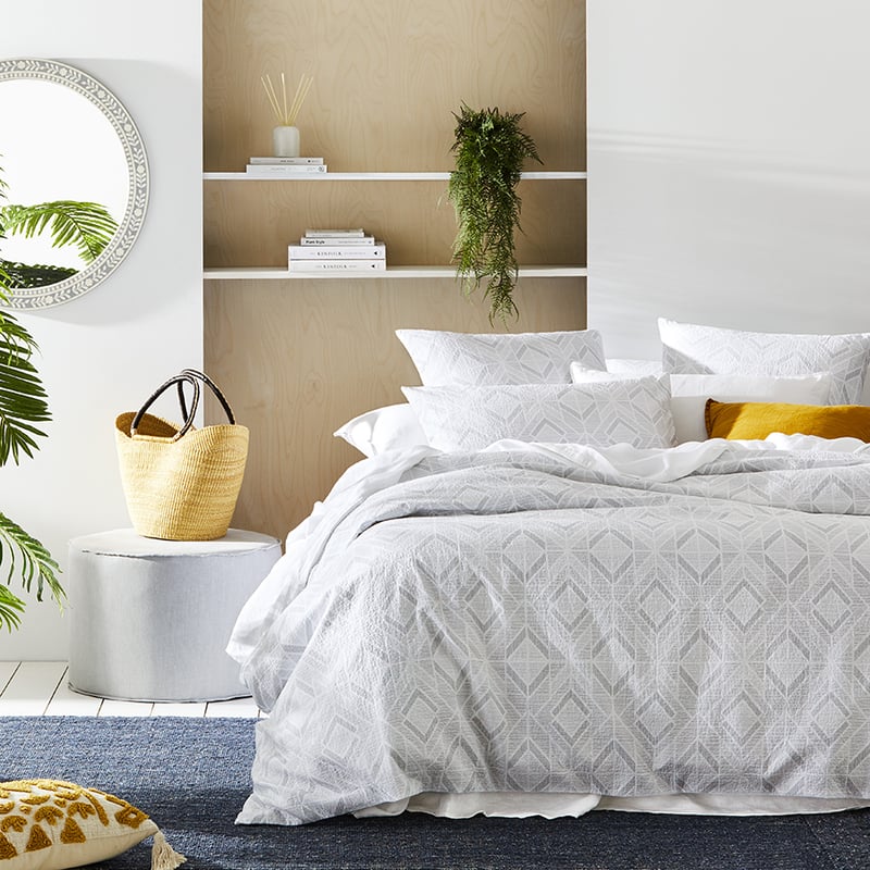 Luna Grey Pillowcase