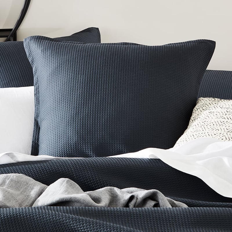 Berlin Waffle Charcoal Pillowcase