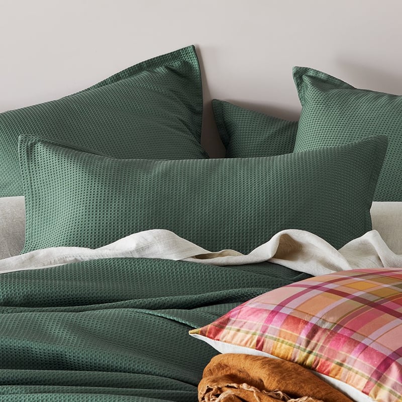Berlin Waffle Cypress Pillowcase