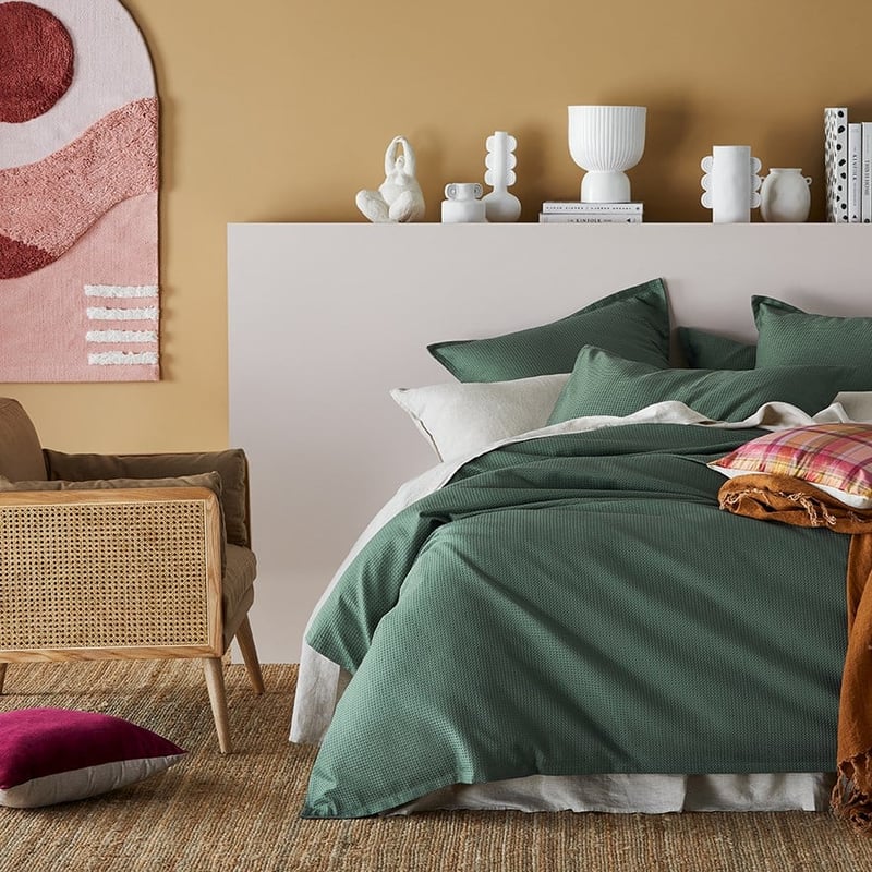 Berlin Waffle Cypress Pillowcase