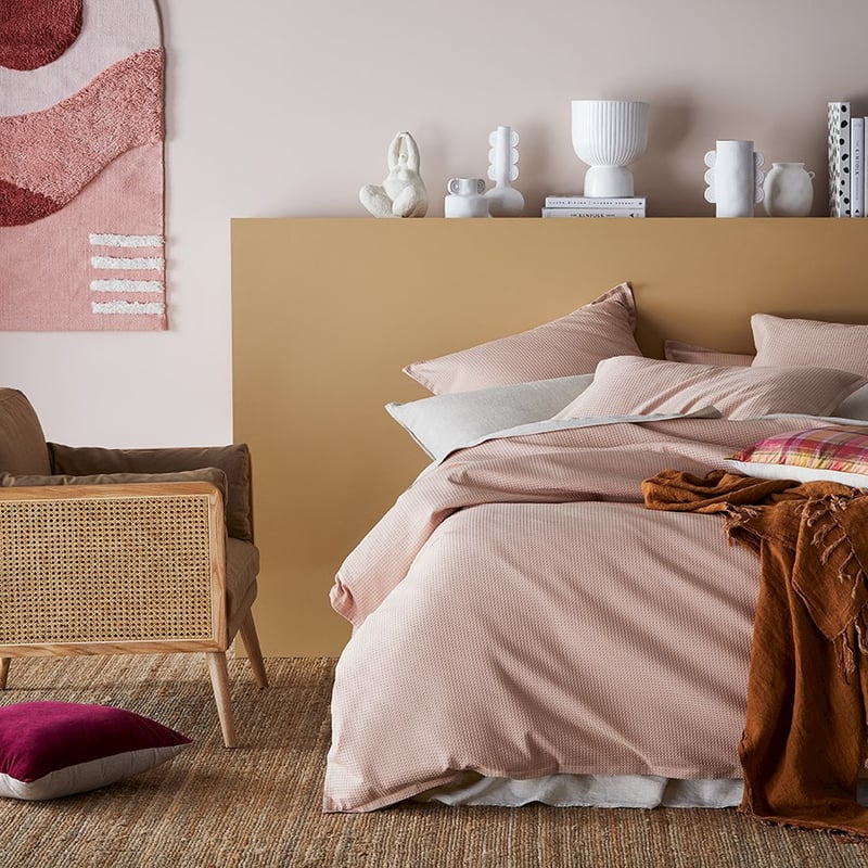 Berlin Waffle French Rose Pillowcase
