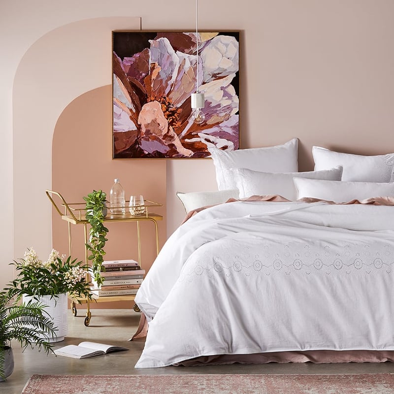 Broderie White Pillowcase