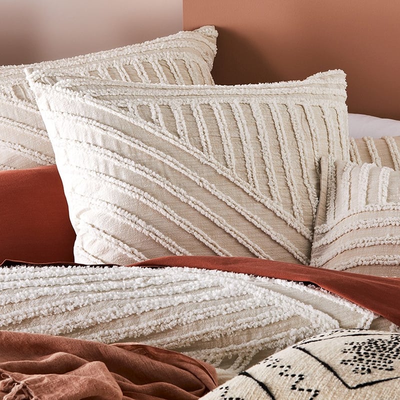 Kian Natural Chenille Pillowcase