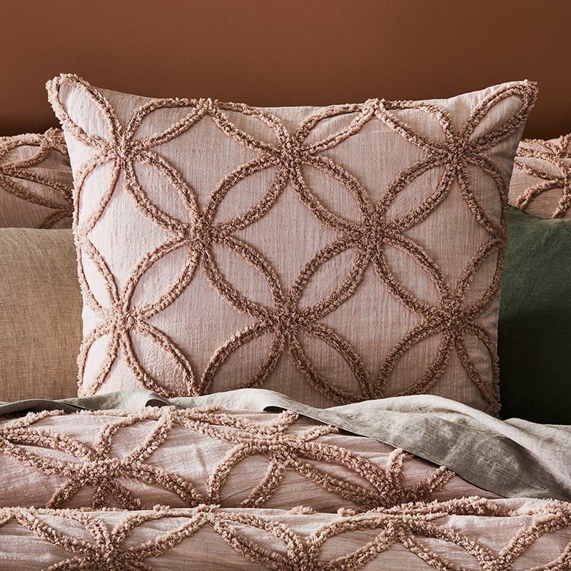 Barossa Chenille Blush Pillowcase