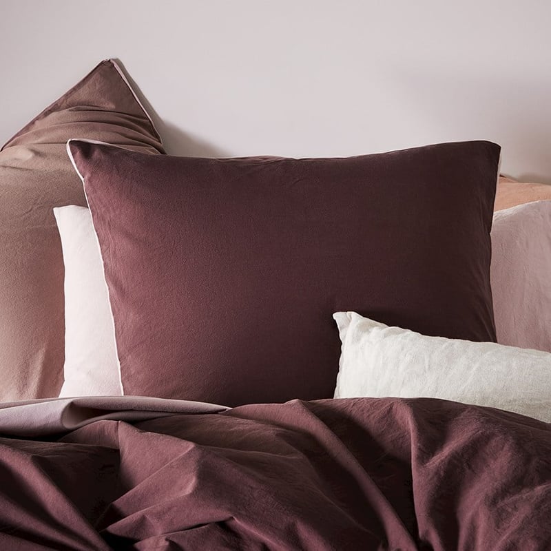Stonewashed Plum Two Toned Pillowcase
