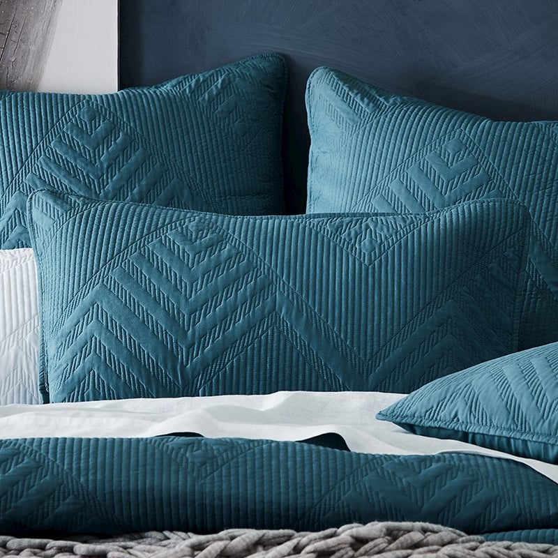Virgo Atlantic Quilted Pillowcase