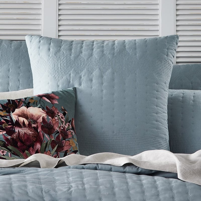 Tamara Sage Quilted Pillowcase