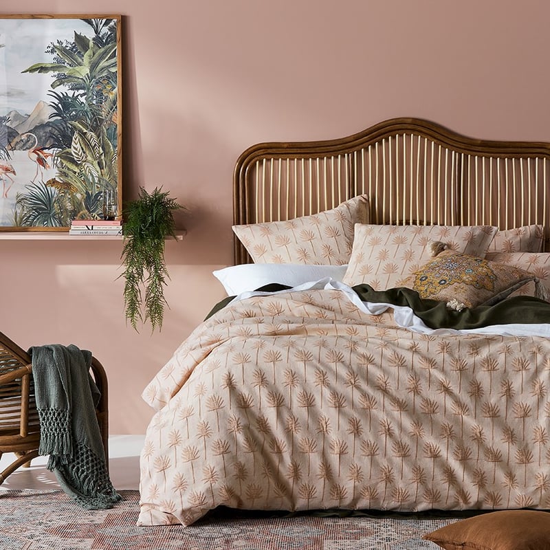 Palmetto Matelasse Apricot Pillowcase