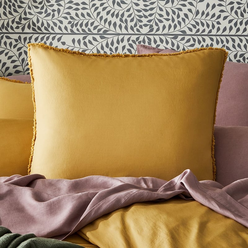 Bamboo Linen Cashew Pillowcase