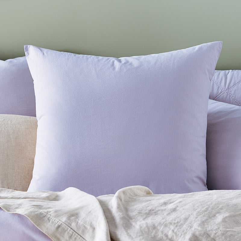 Stonewashed Cotton Orchid Pillowcase