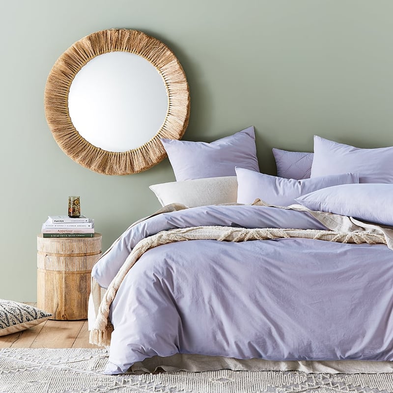 Stonewashed Cotton Orchid Pillowcase