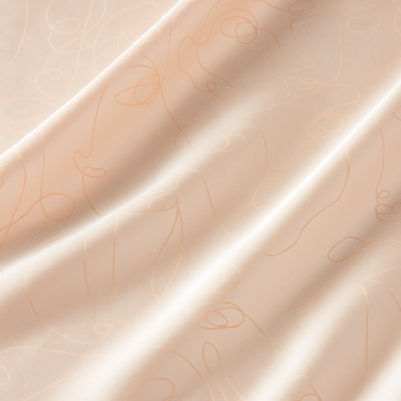 Pure Silk Sisterhood Printed Pillowcase