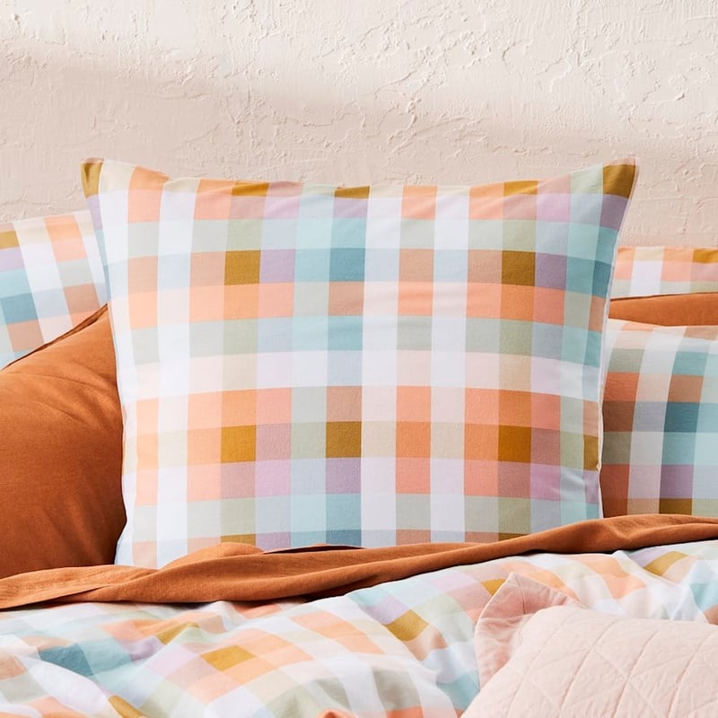 Soulful Check European Pillowcase