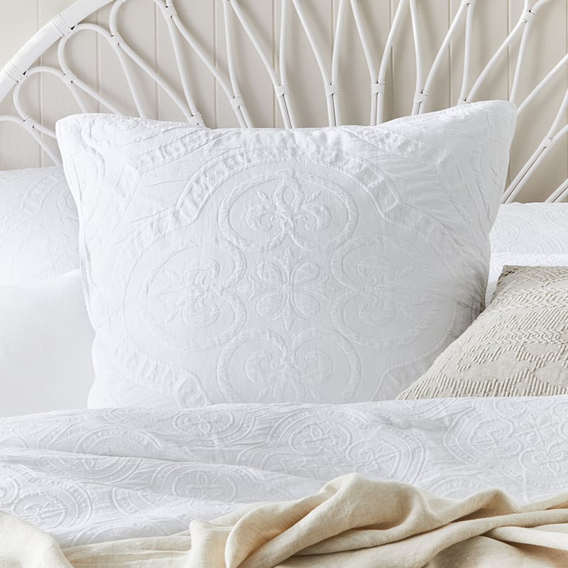 Amira Mattelesse White Pillowcase