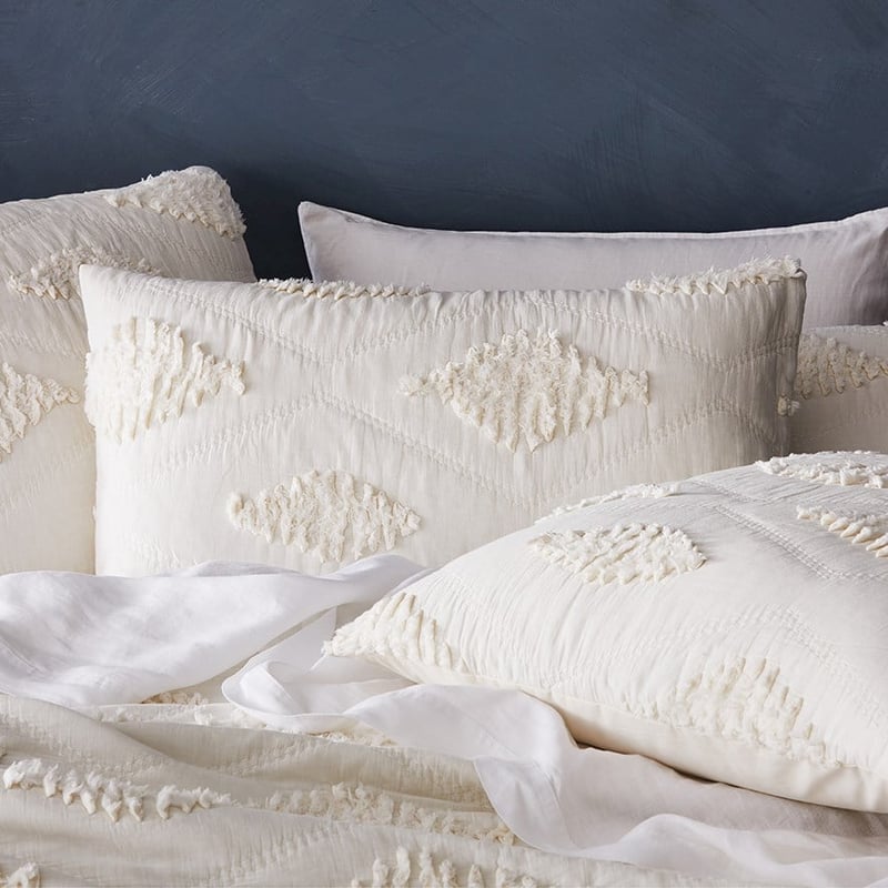 Rebecca Judd Loves Scarlett Off White Pillowcase