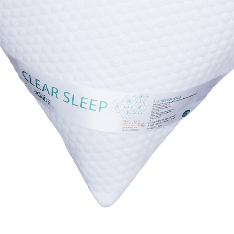 Bamboo Fully Encased Waterproof Pillow Protector - Standard Pillow