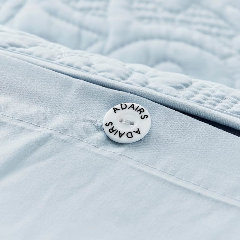 Chloe Powder Blue Quilted Quilt Cover Separates