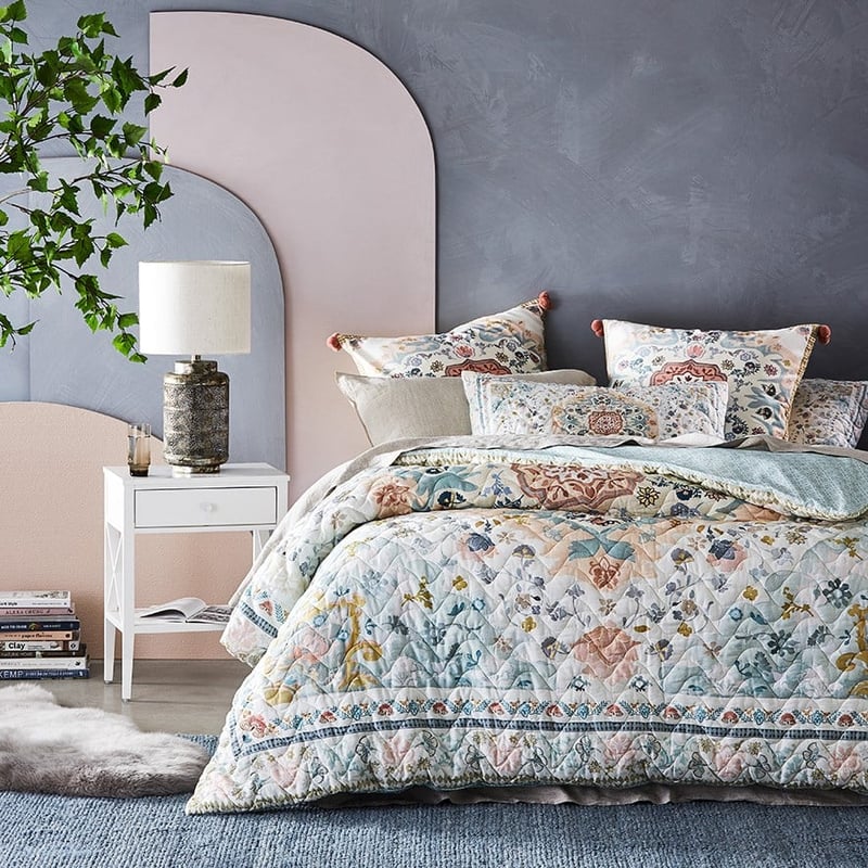 Delilah Multi Quilted Quilt Cover Separates