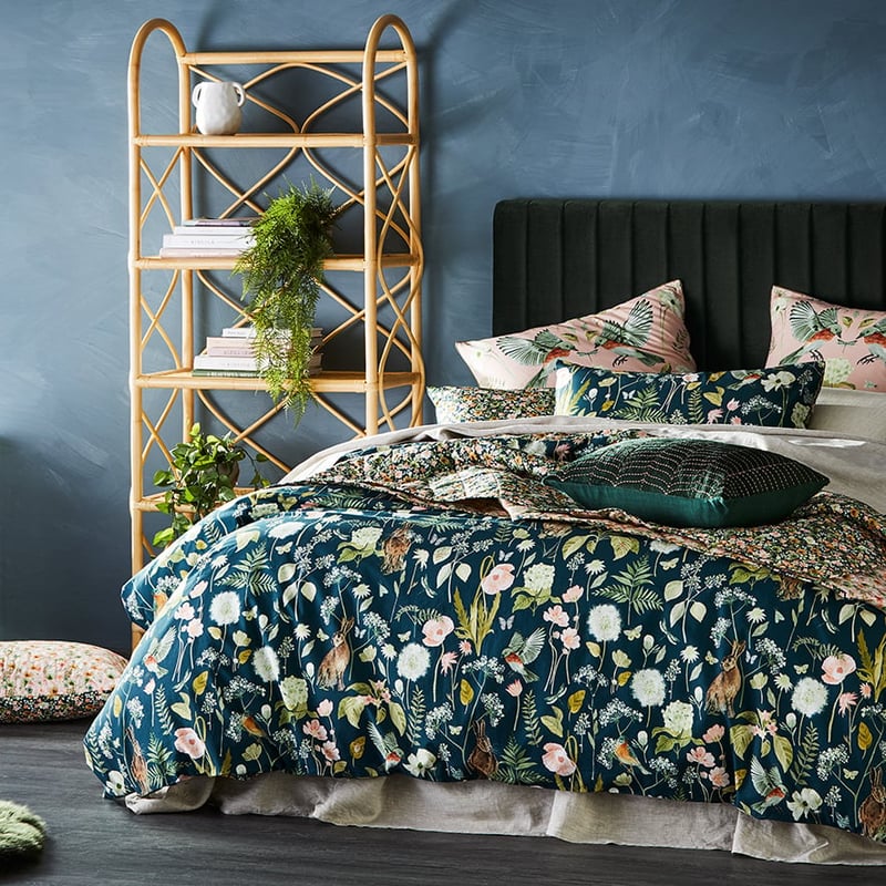 Secret Garden Queen Forest Quilt Cover Set + Separates