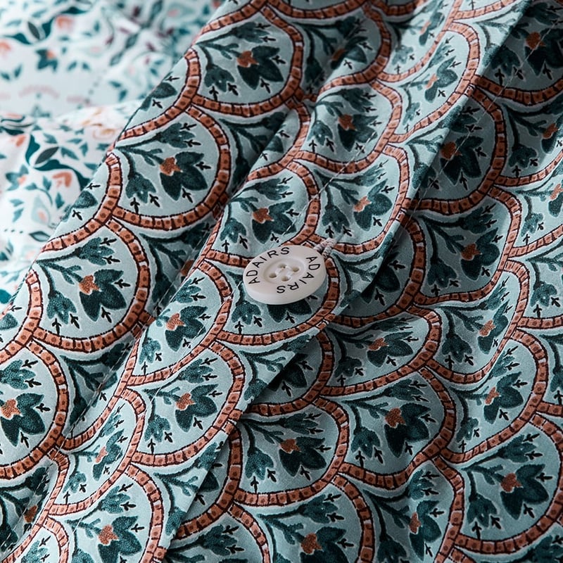 Canterbury Queen Teal Quilted Quilt Cover Separates