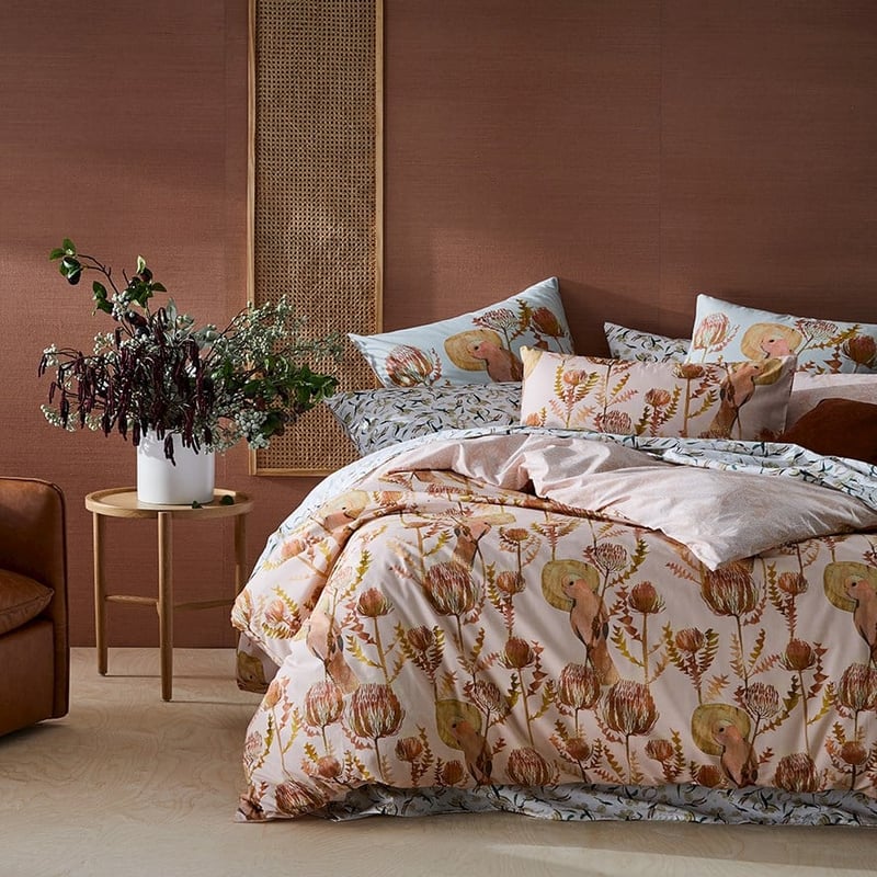 Dana Kinter Galah Dusk Quilt Cover Set + Separates