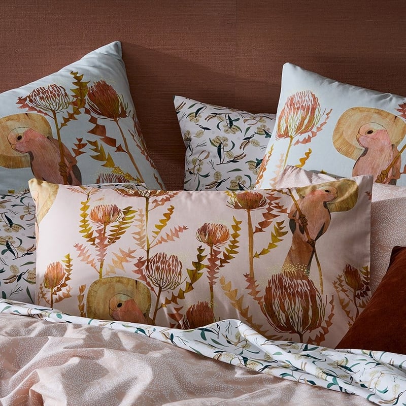 Dana Kinter Galah Dusk Quilt Cover Set + Separates