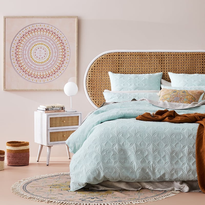 Grace Mist Quilted Quilt Cover Separates