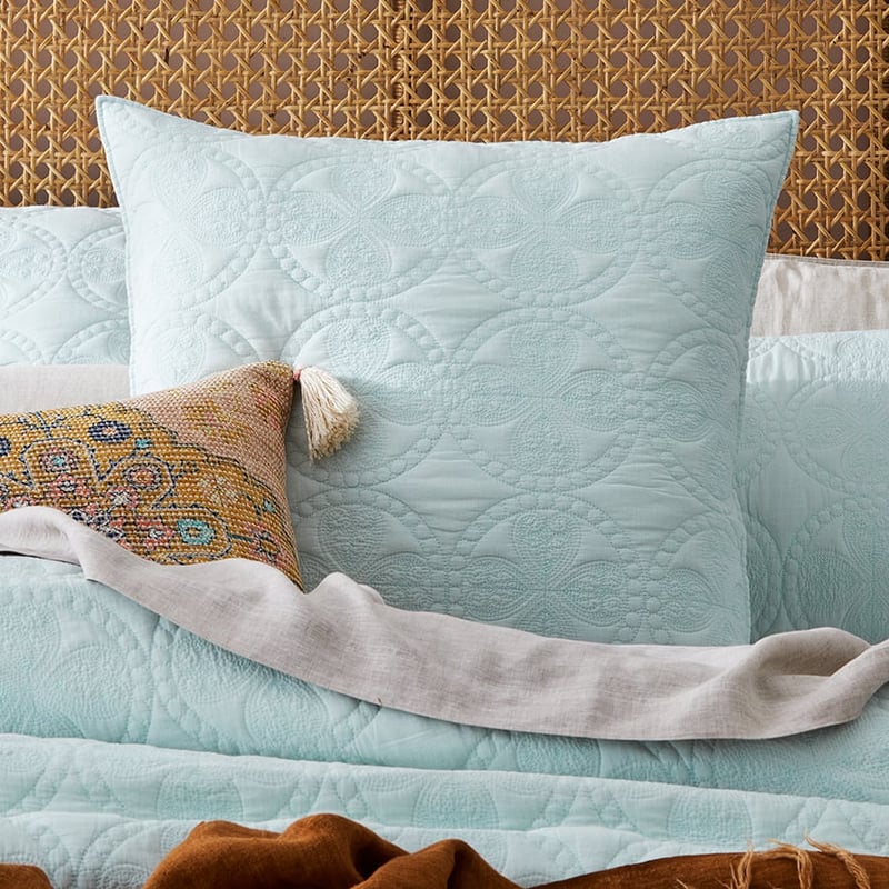Grace Mist Quilted Quilt Cover Separates