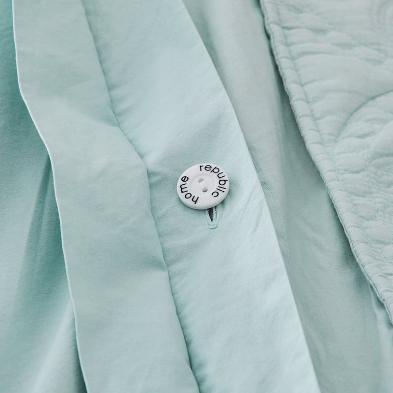 Grace Mist Quilted Quilt Cover Separates