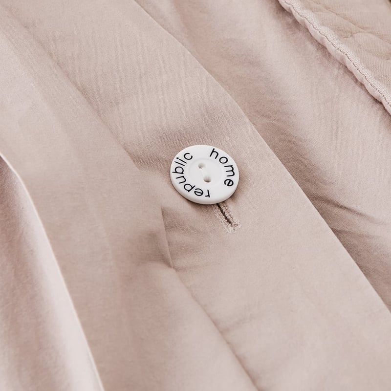 Grace Pebble Quilted Quilt Cover Separates