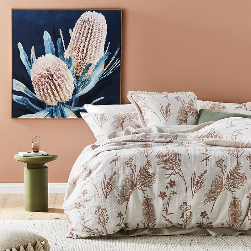 Acacia Jacquard White Quilt Cover Separates