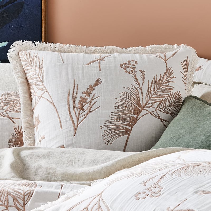 Acacia Jacquard White Quilt Cover Separates