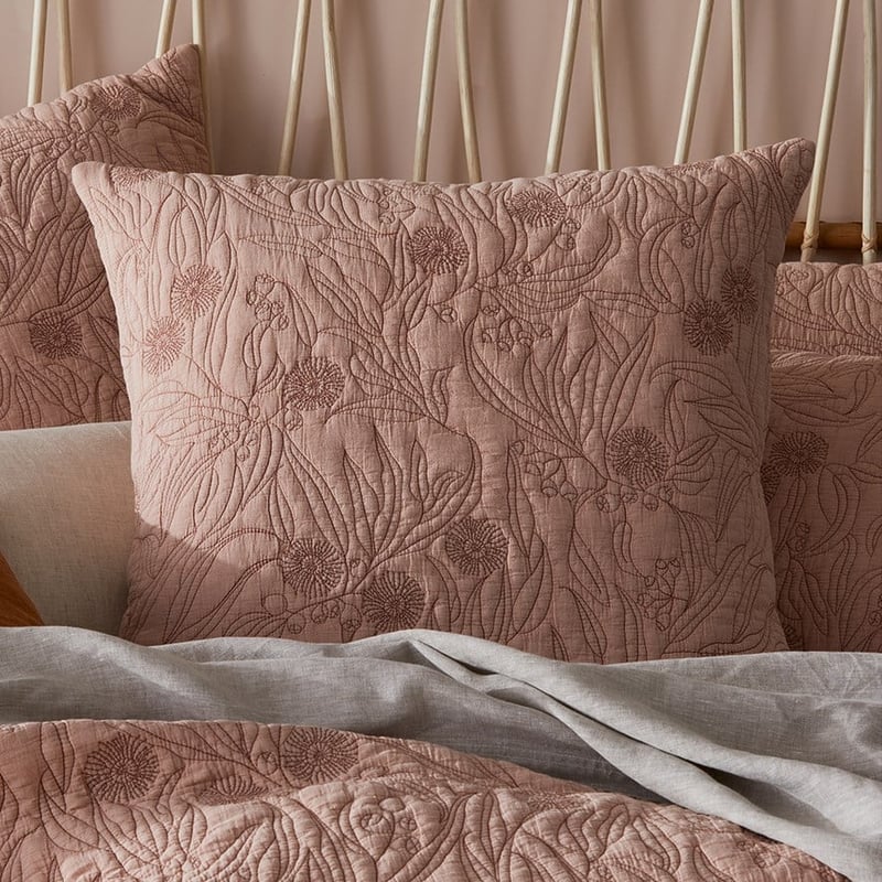 Gumnut Rose Quilted Quilt Cover Separates