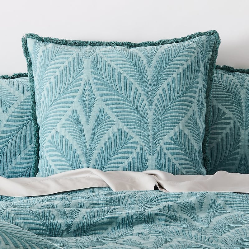 Nahla Matelasse Pine Quilt Cover Separates
