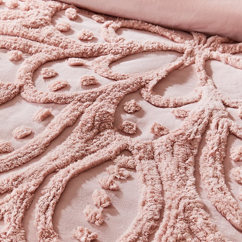 Tilly Tufted Rose Coverlet Separates