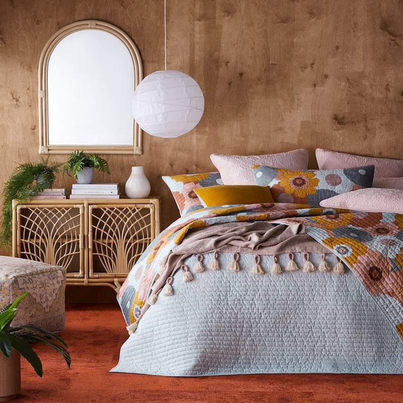 Kiera Multi Spice Quilted Coverlet Separates